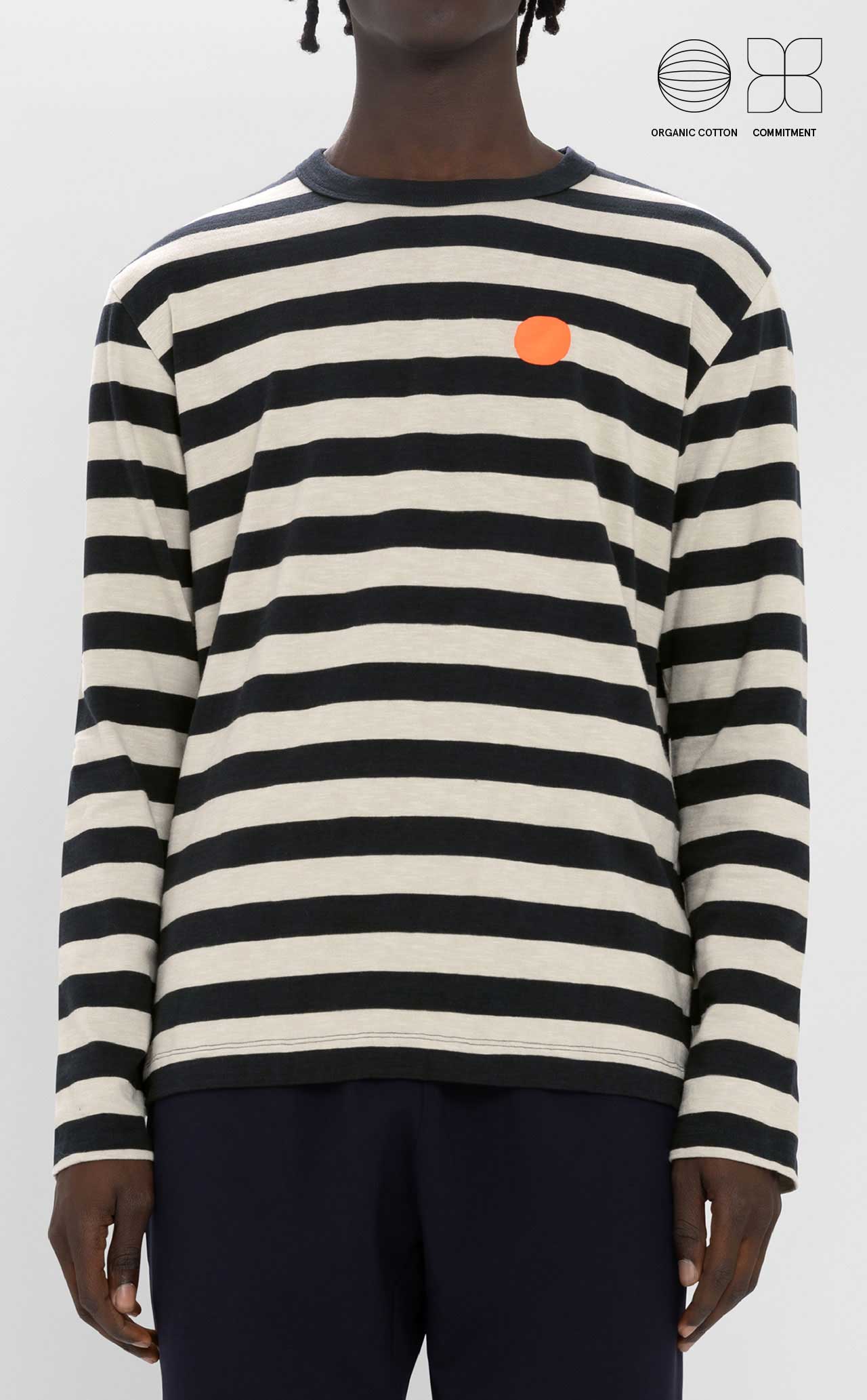CAMISETA STRIPED DOT M