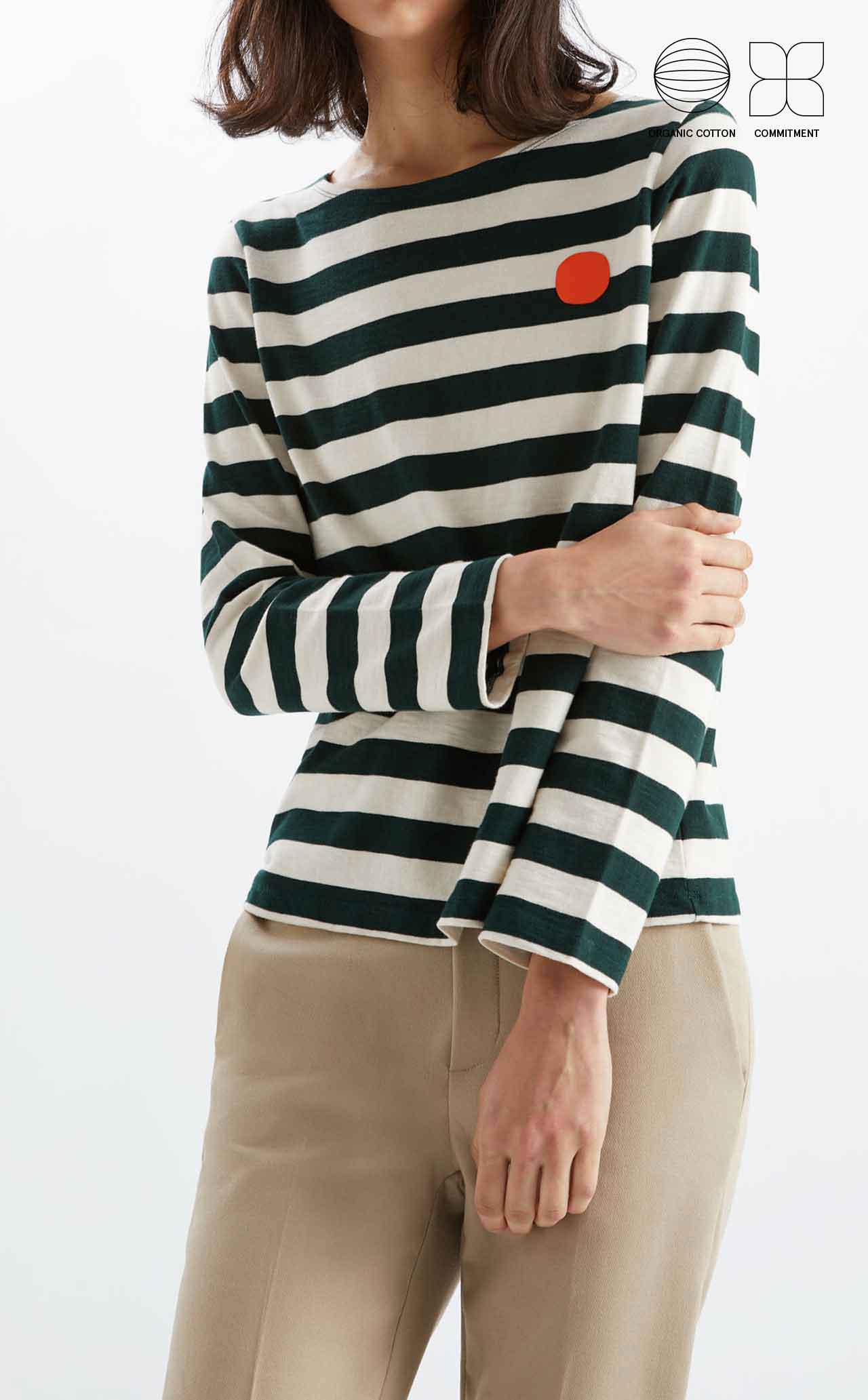 CAMISETA STRIPED DOT W