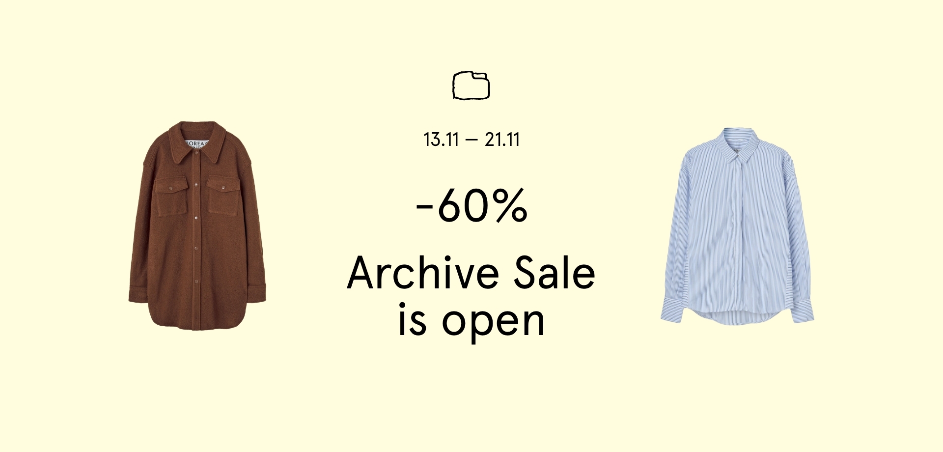 ARCHIVE SALES” title=